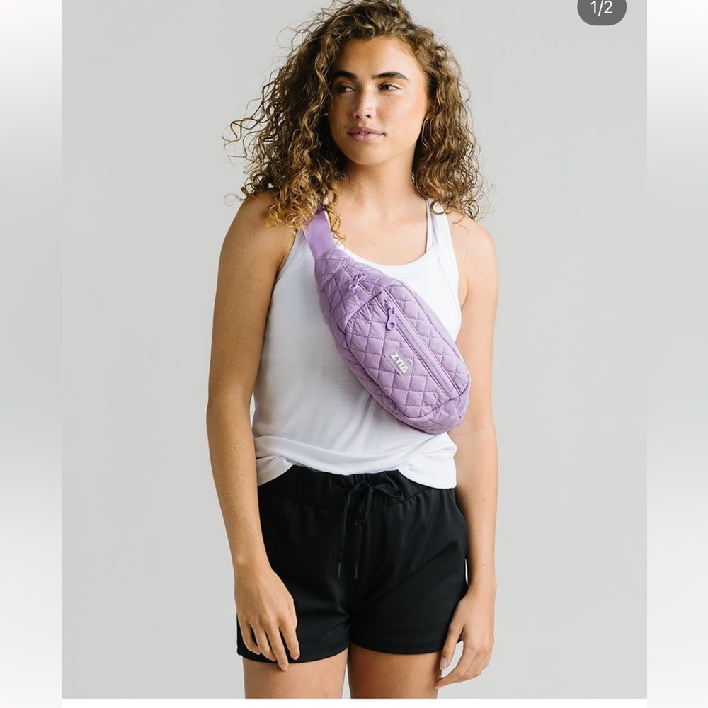 ZYIA Lilac Streeterville Crossbody Bag